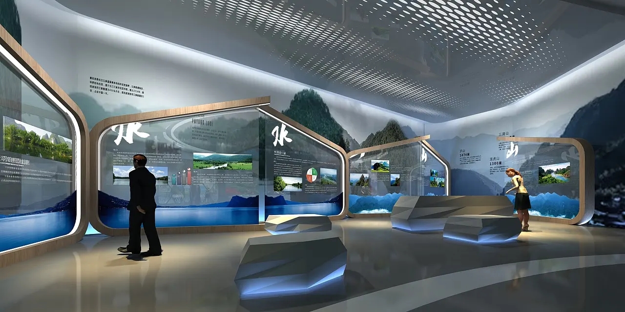 展廳布置 ，展廳 ，鑫時(shí)空